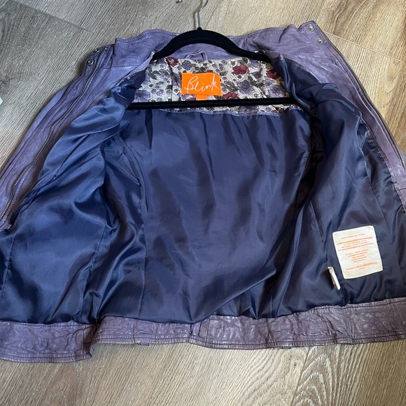 Blink leather jacket (Danier purchase) - Picture 3 of 4